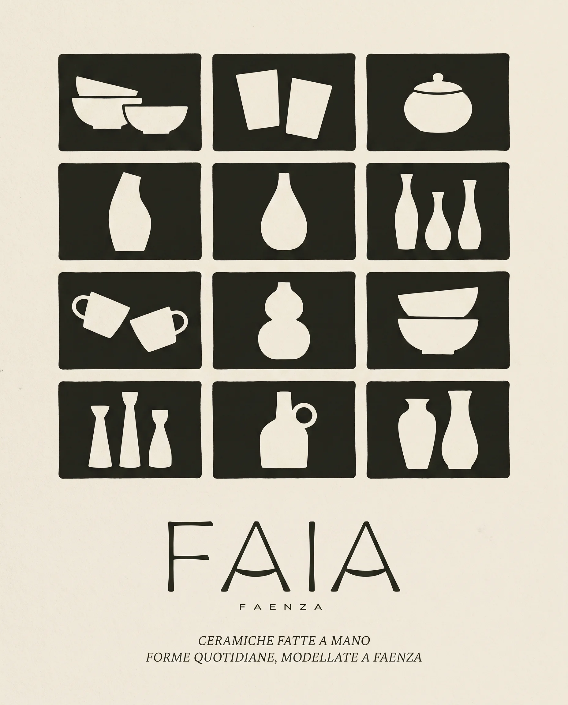 FAIA silhouette poster