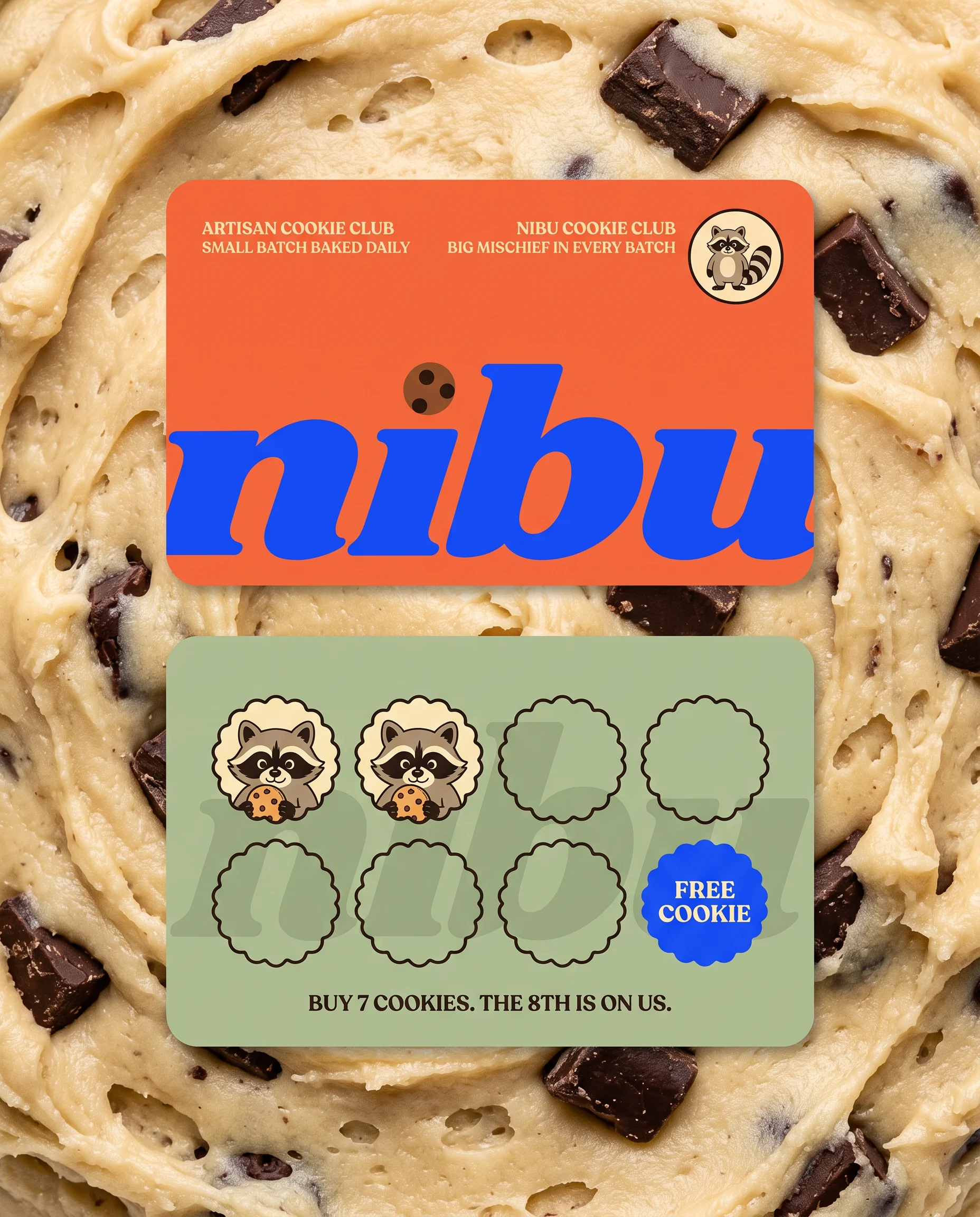 NIBU stationery and printed identity