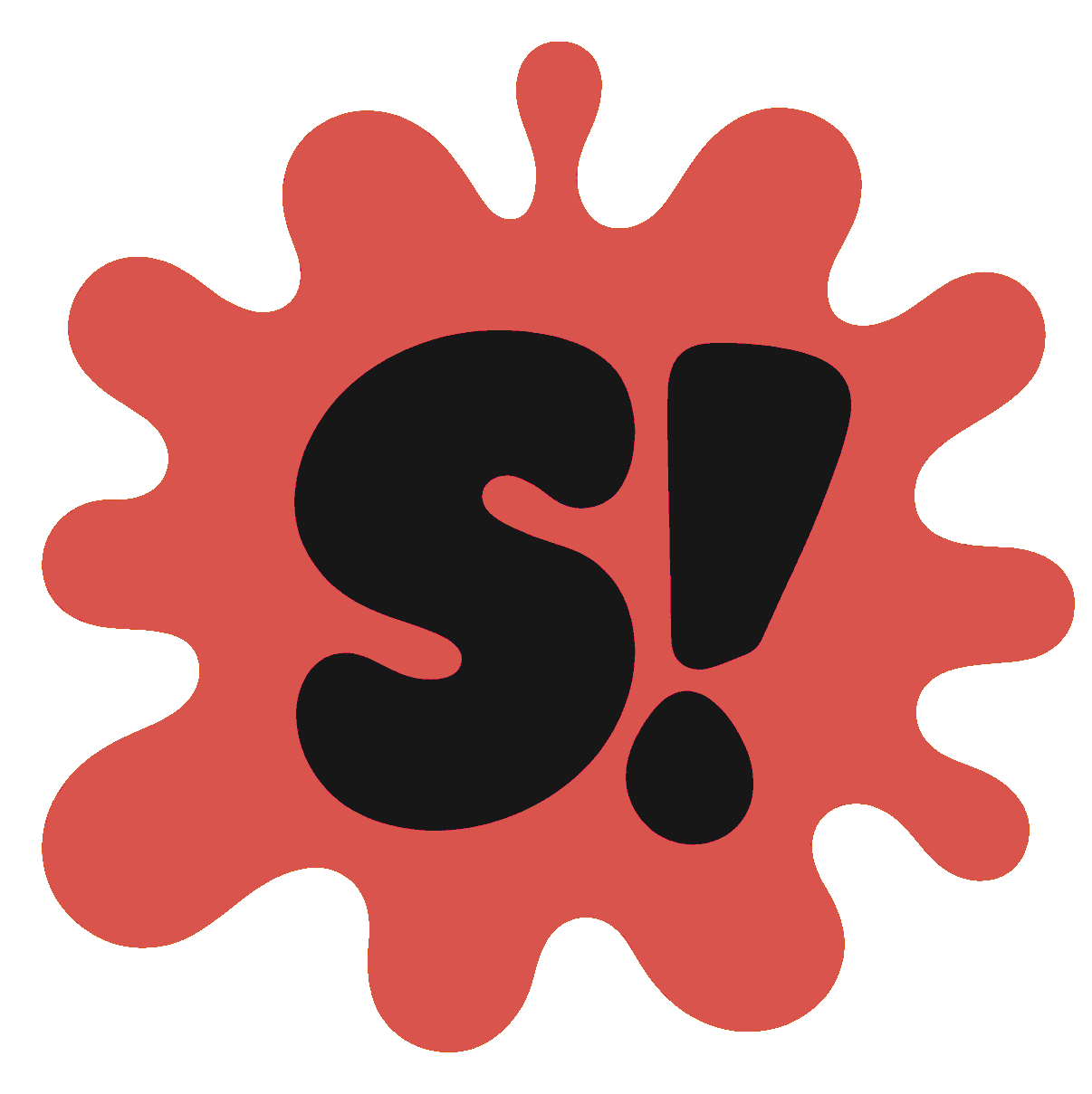 SPLAT tomato badge