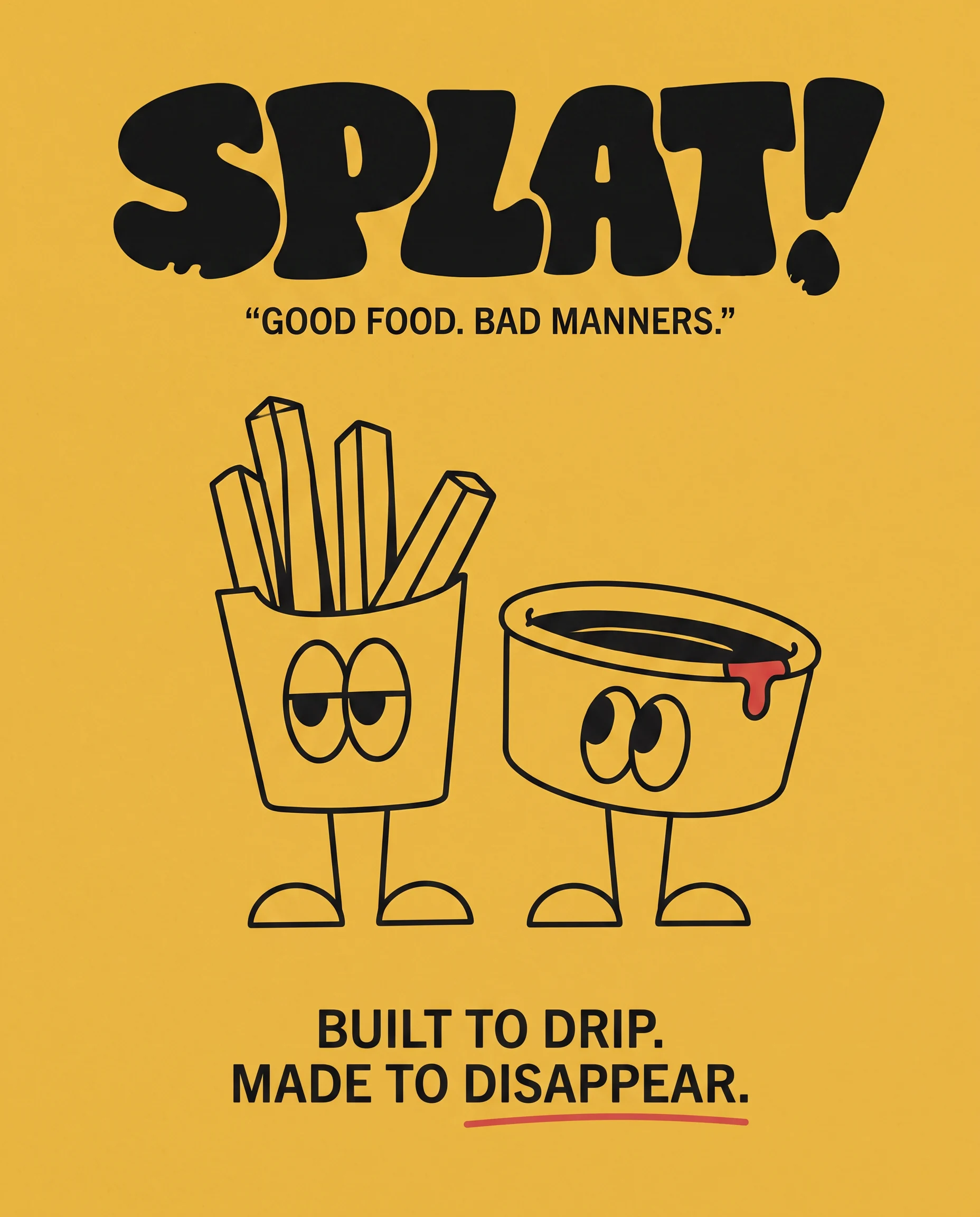 SPLAT brand poster